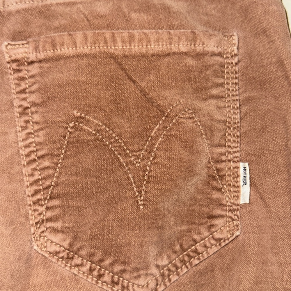 Mother The Looker Velvet Jeans Size 28 *see Description - Picture 3 of 5